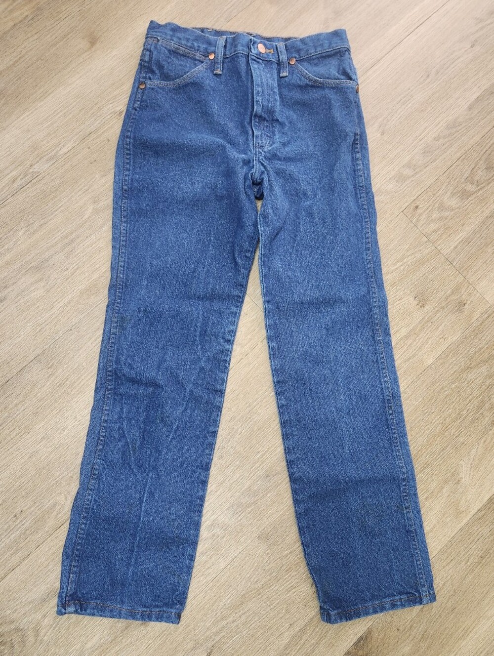 Wrangler 13MWZ Cowboy Cut Rigid Jeans Men’s 30x30 100% Cotton Made in Mexico